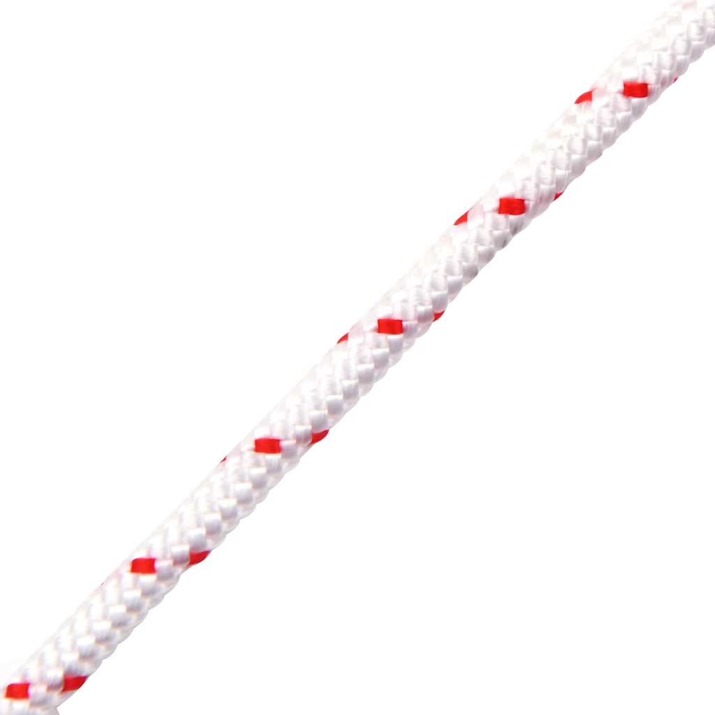 Cabo de arranque Ø3 mm 10 m nylon branco e vermelho