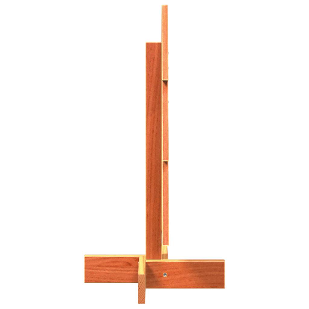 Árvore de Natal decorativa 60 cm pinho maciço castanho-mel