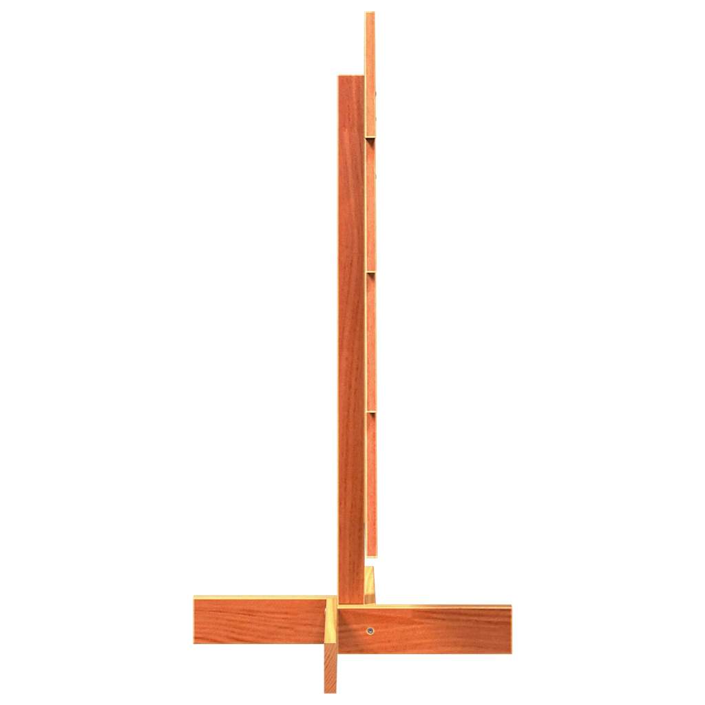 Árvore de Natal decorativa 80 cm pinho maciço castanho-mel