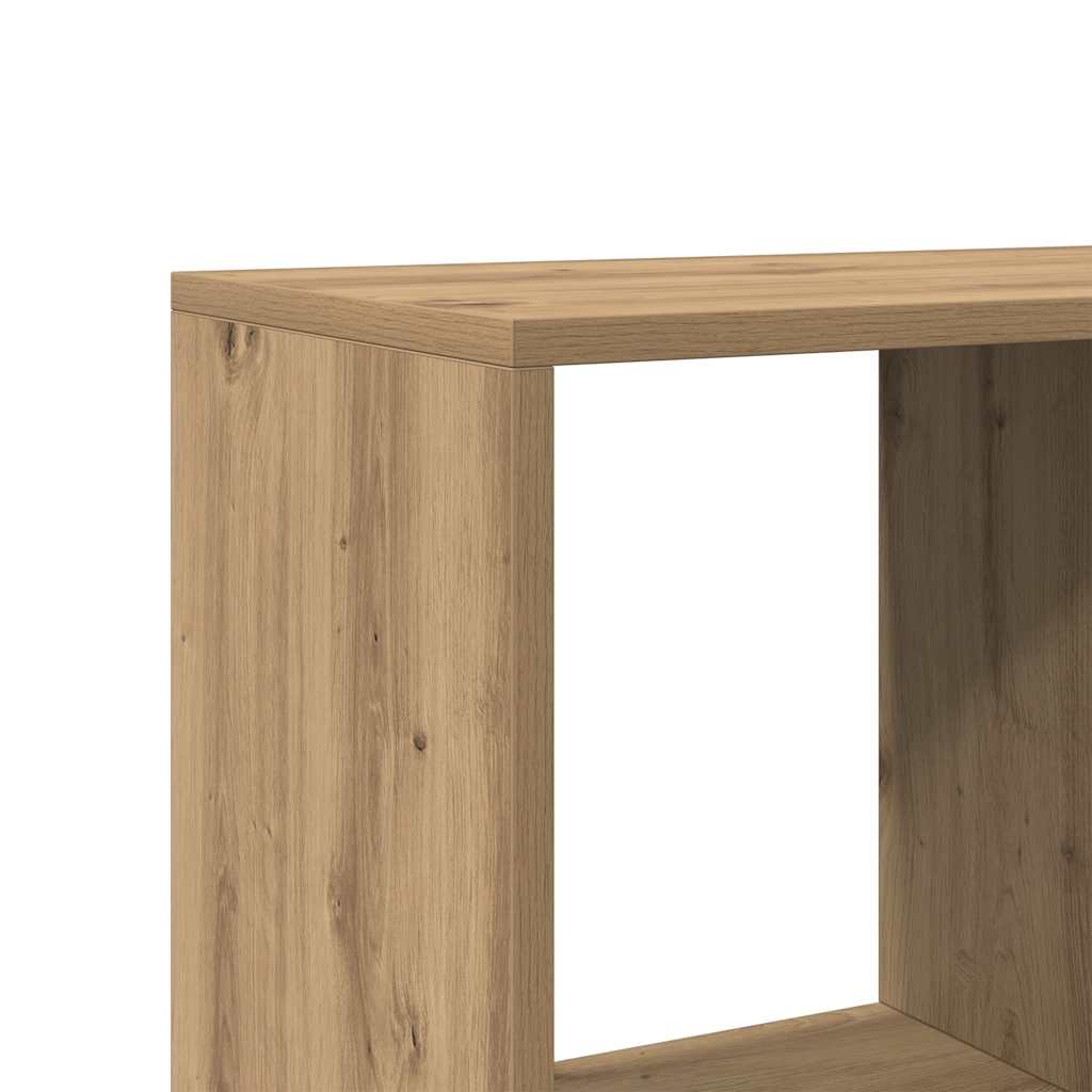 Estante 102x29x143 cm derivados de madeira carvalho artisiano