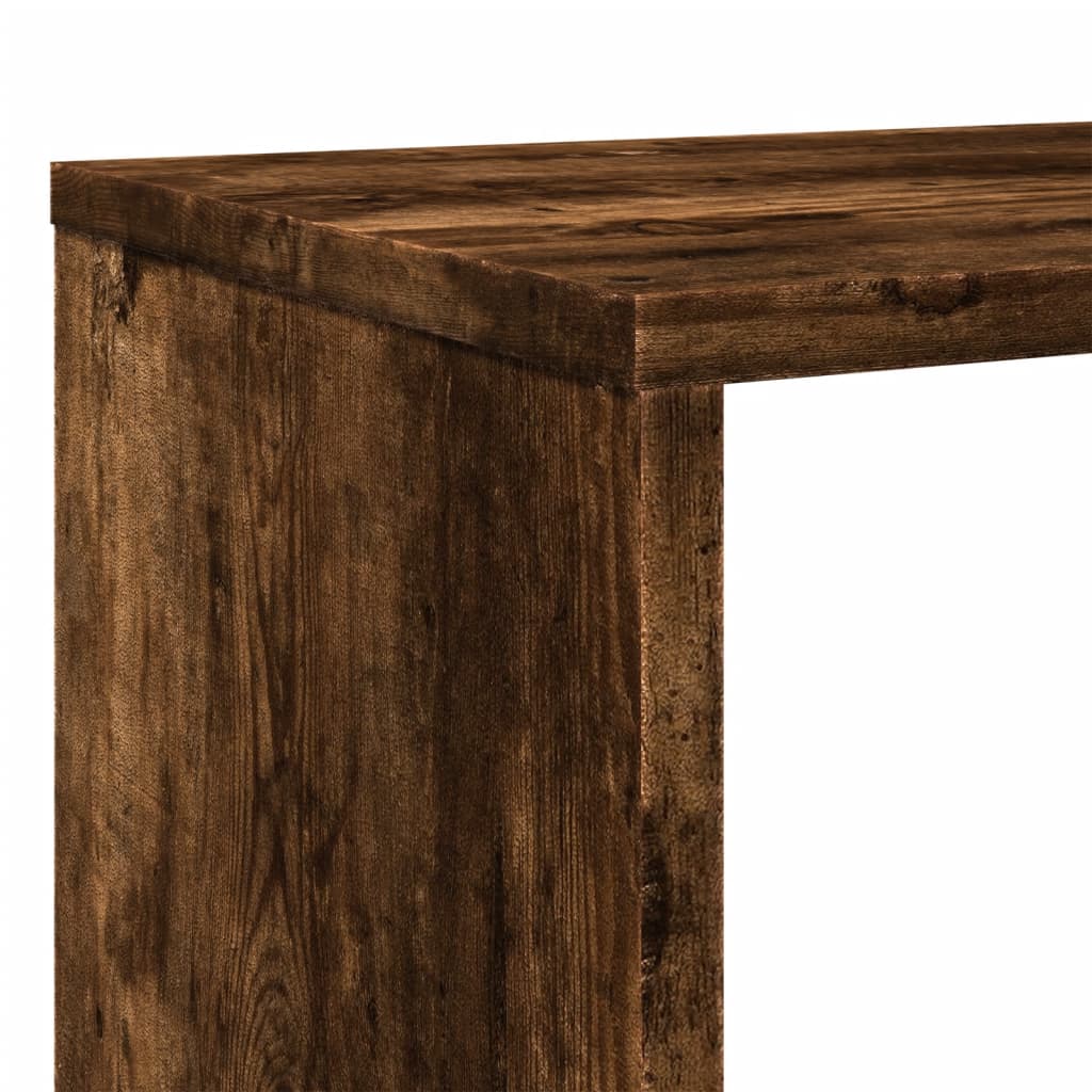 Estante 132x29x141,5 cm derivados de madeira carvalho fumado