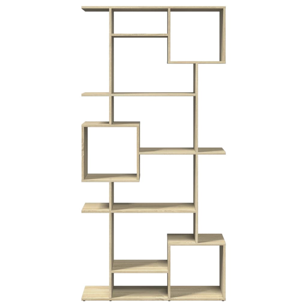 Estante 92x29x188 cm derivados de madeira cor carvalho sonoma