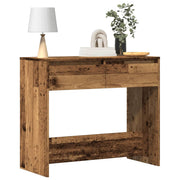Mesa consola 89x41x76,5 cm derivados de madeira madeira velha