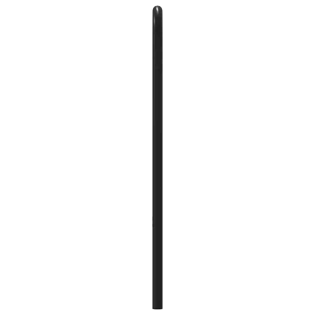Cabeceira de cama 135 cm derivados madeira/aço carvalho sonoma