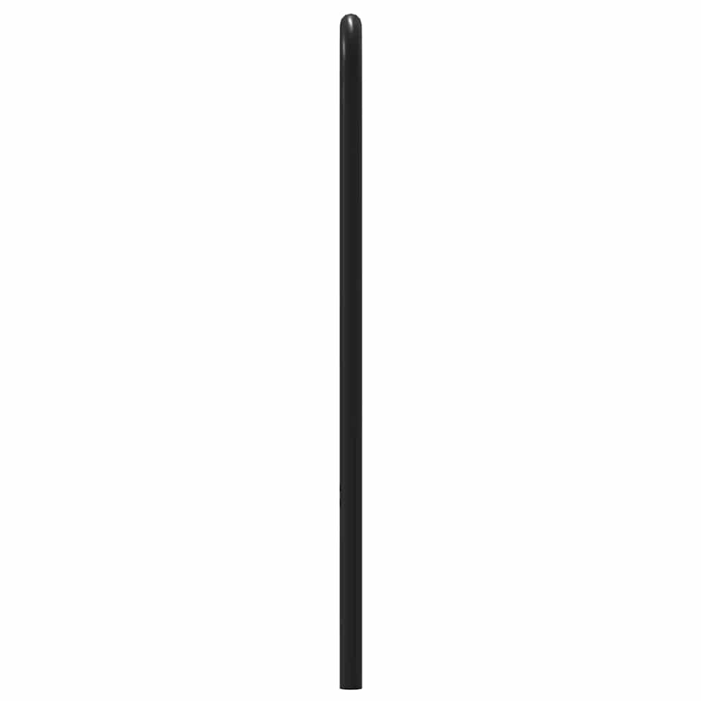 Cabeceira de cama 150 cm derivados madeira/aço carvalho sonoma