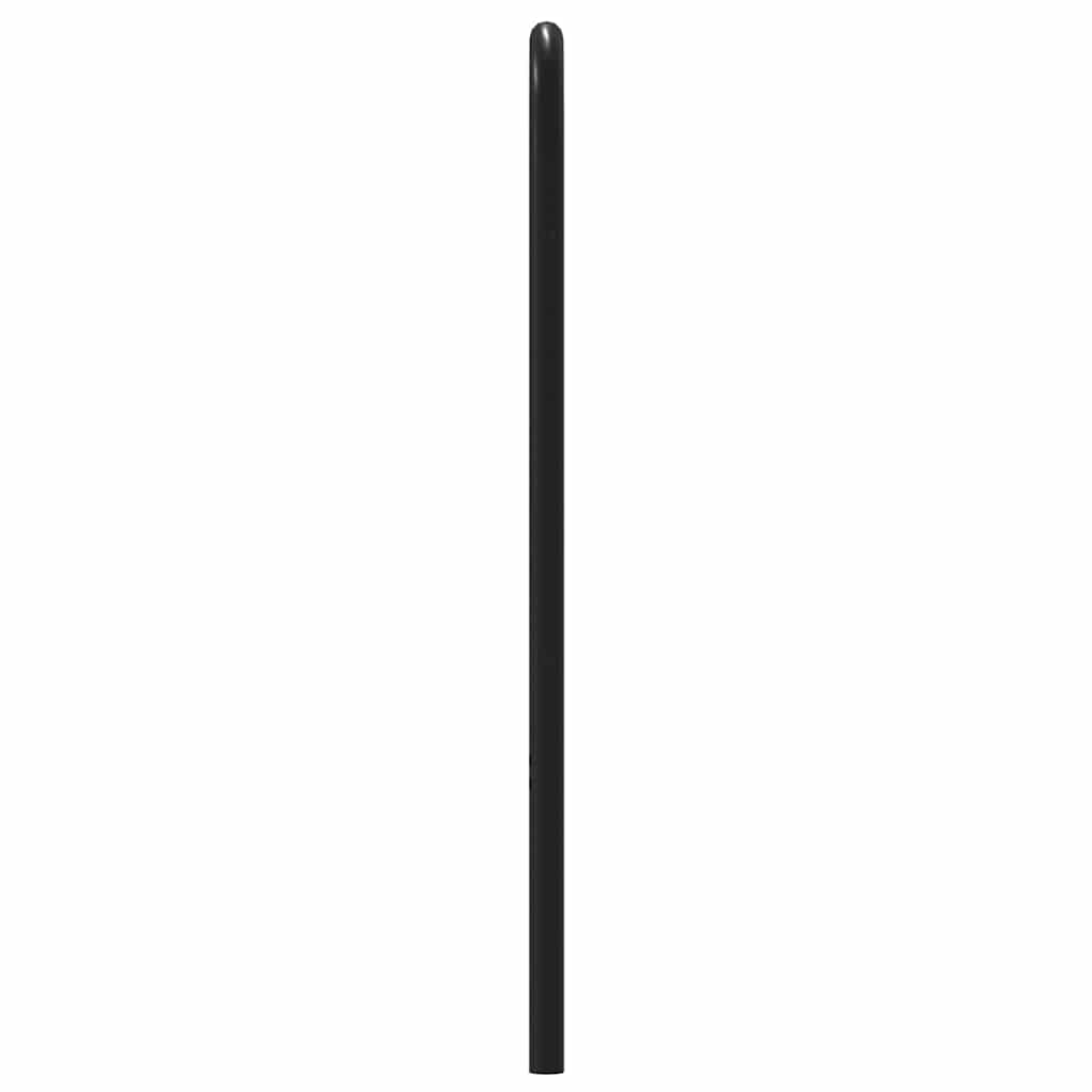 Cabeceira de cama 160 cm derivados madeira/aço carvalho sonoma