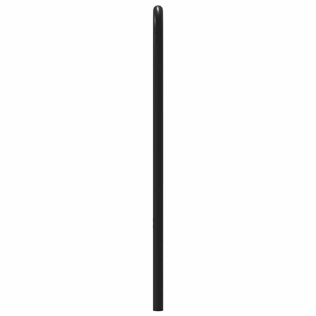 Cabeceira de cama 160cm derivados madeira/aço carvalho castanho