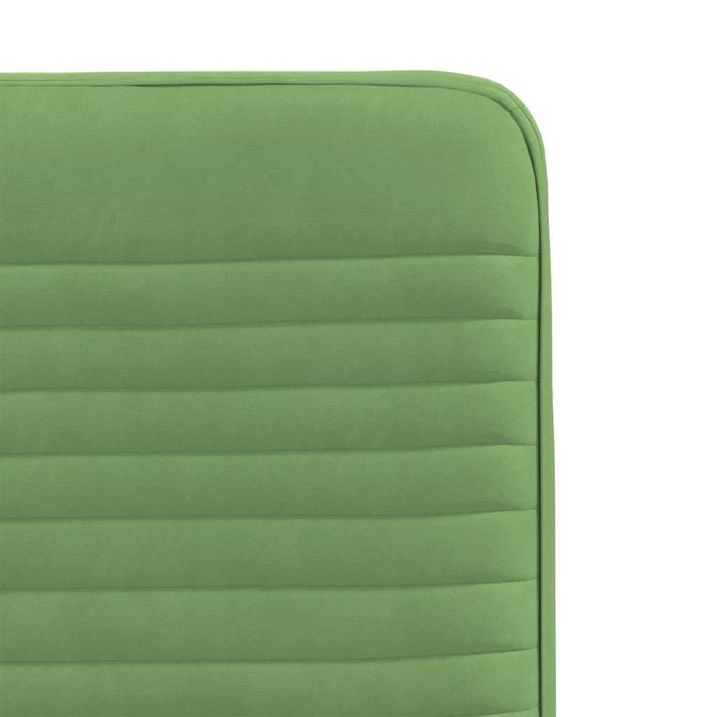 Cadeiras de jantar 4 pcs veludo verde-claro
