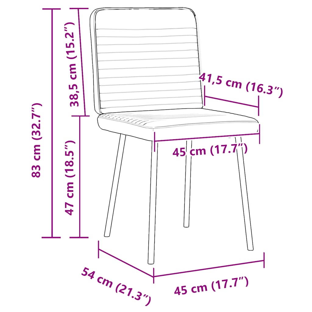 Cadeiras de jantar 6 pcs veludo cinzento-claro