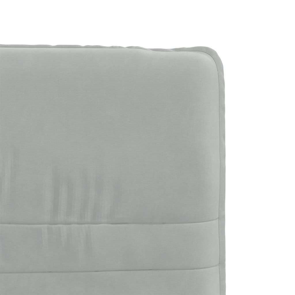 Cadeiras de jantar 4 pcs veludo cinzento-claro