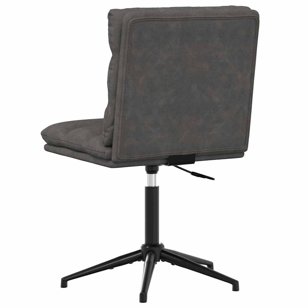 Cadeiras de jantar 4 pcs couro artificial preto