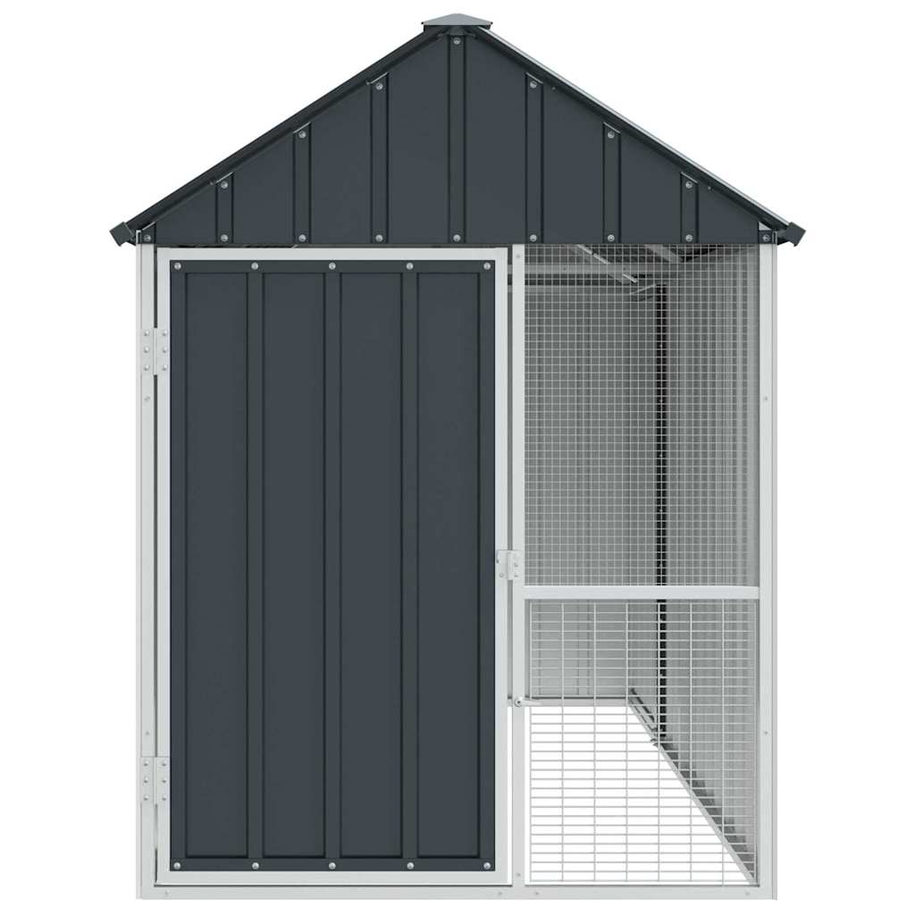 Gaiola para Pássaros Antracite 215 x 112 x 141 cm