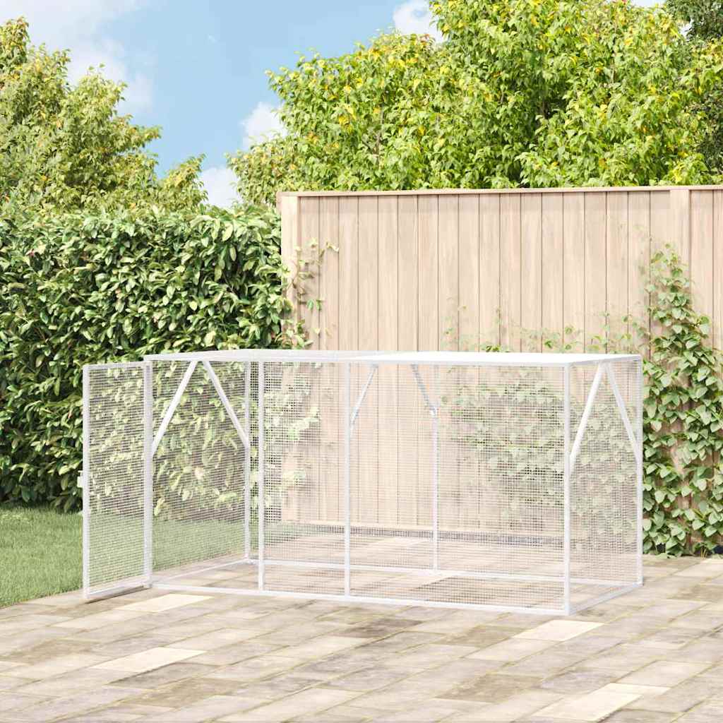 Gaiola para Pássaros Antracite 208 x 102 x 108 cm