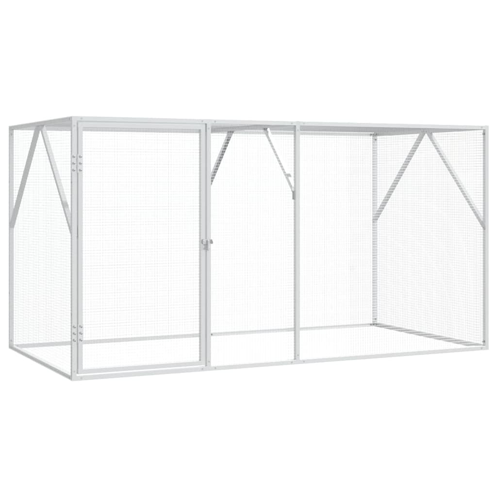Gaiola para Pássaros Antracite 208 x 102 x 108 cm