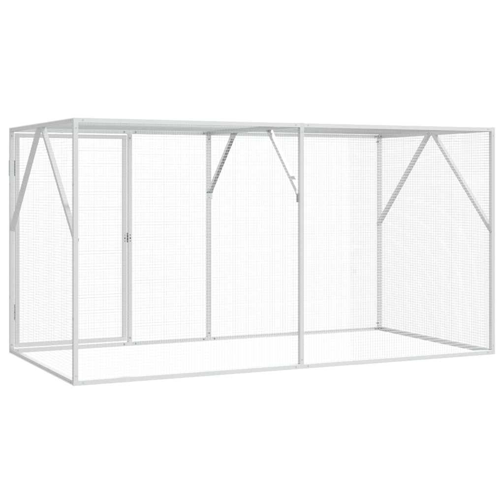 Gaiola para Pássaros Antracite 208 x 102 x 108 cm