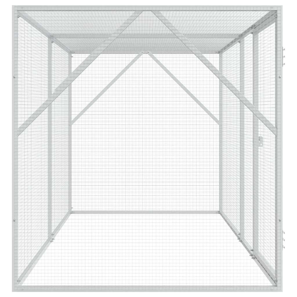 Gaiola para Pássaros Antracite 208 x 102 x 108 cm