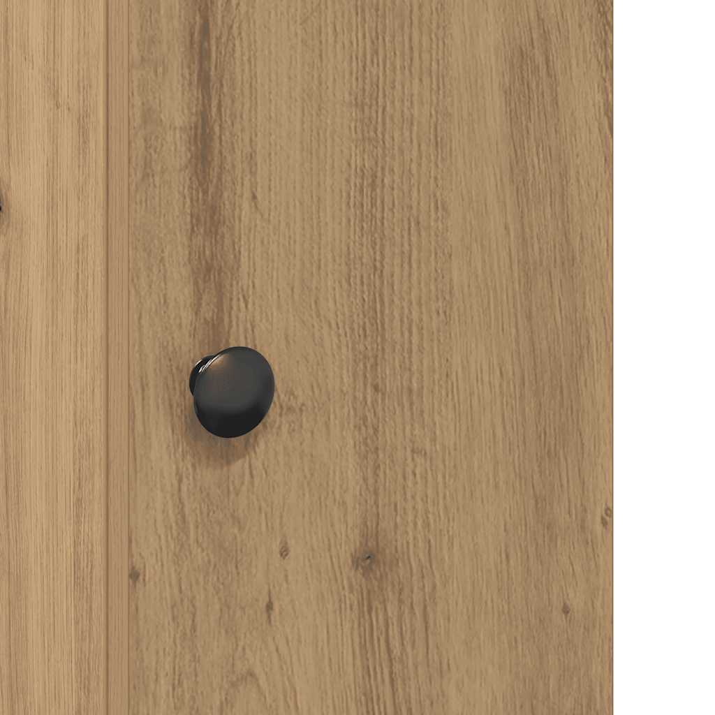 Móvel p/ casa de banho c/ suporte de rolos carvalho artisiano