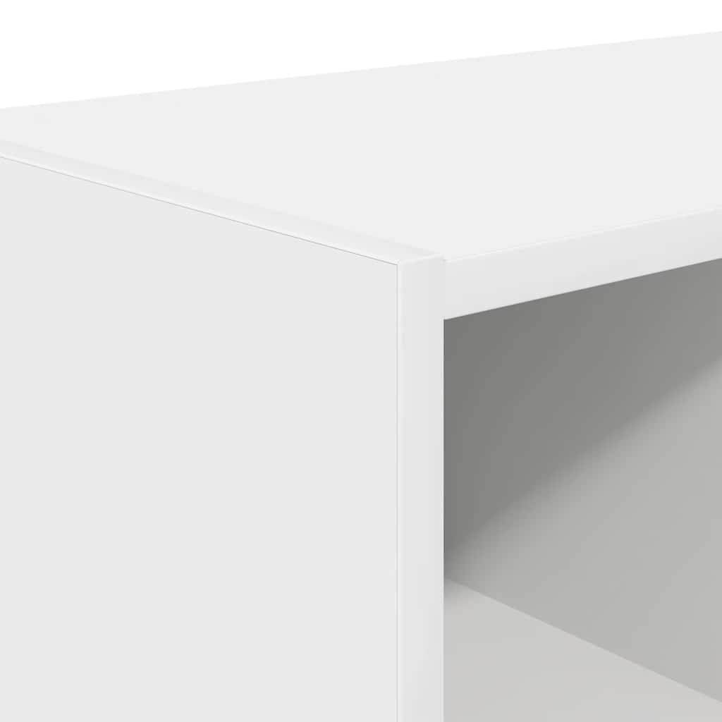 Sapateiras 2 pcs empilháveis 89,5x30x40 cm branco