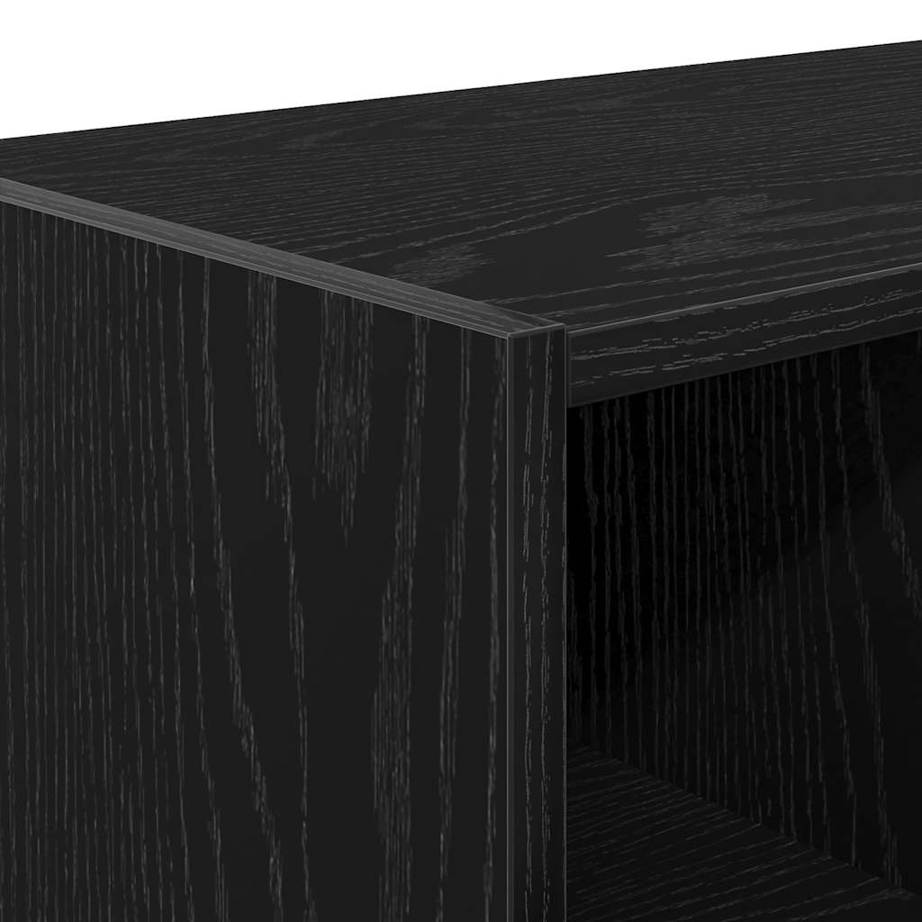 Sapateira empilháveis 89,5x30x40 cm carvalho preto