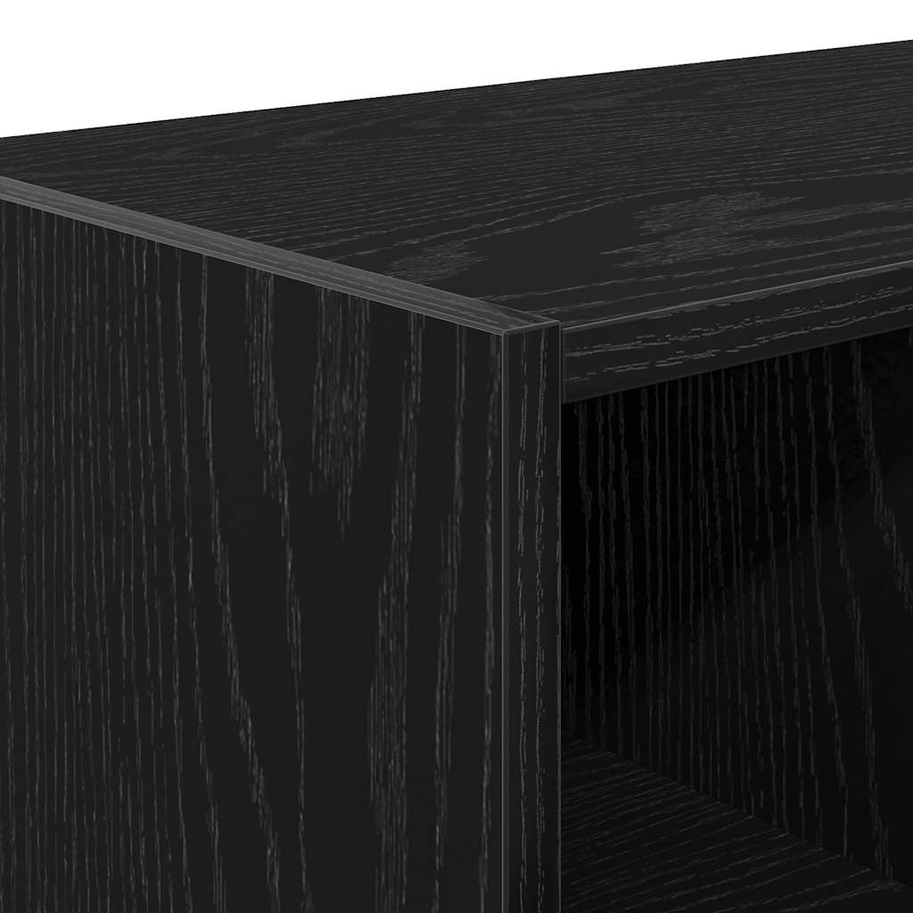 Sapateiras 2 pcs empilháveis 89,5x30x40 cm carvalho preto