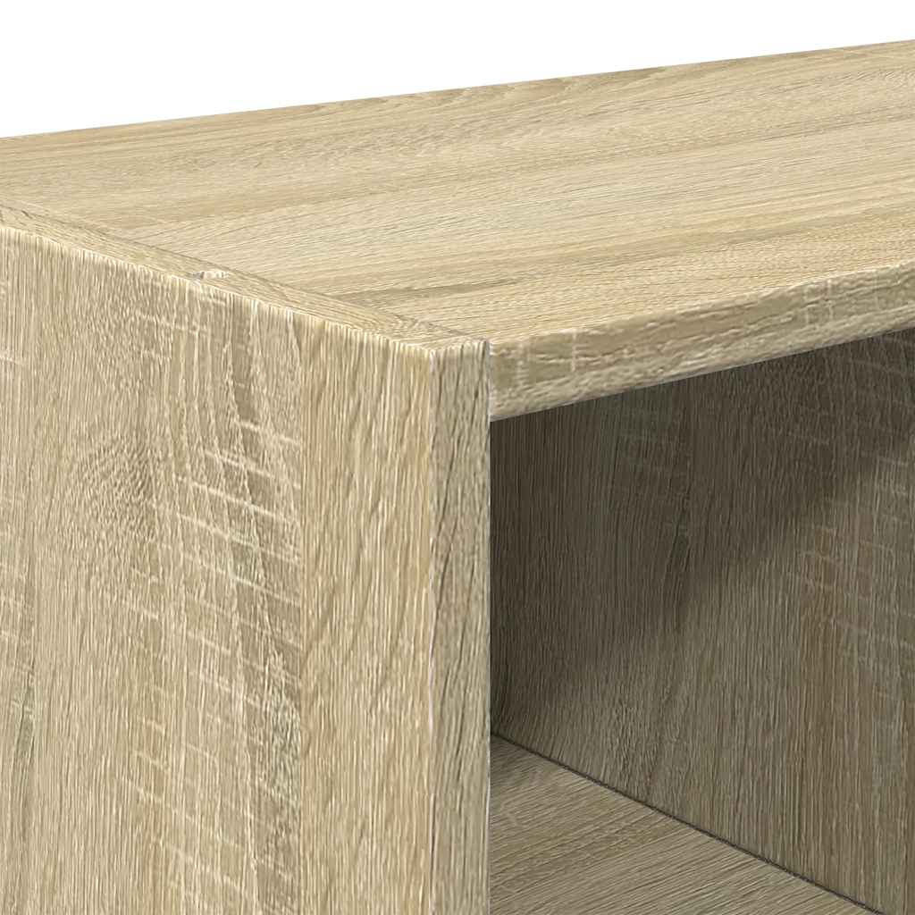 Sapateiras 2 pcs empilháveis 89,5x30x40 cm carvalho sonoma