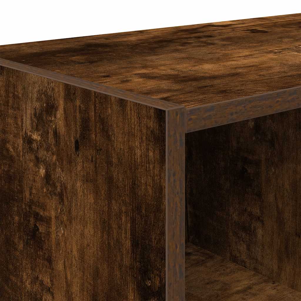 Sapateira empilháveis 89,5x30x40 cm carvalho fumado