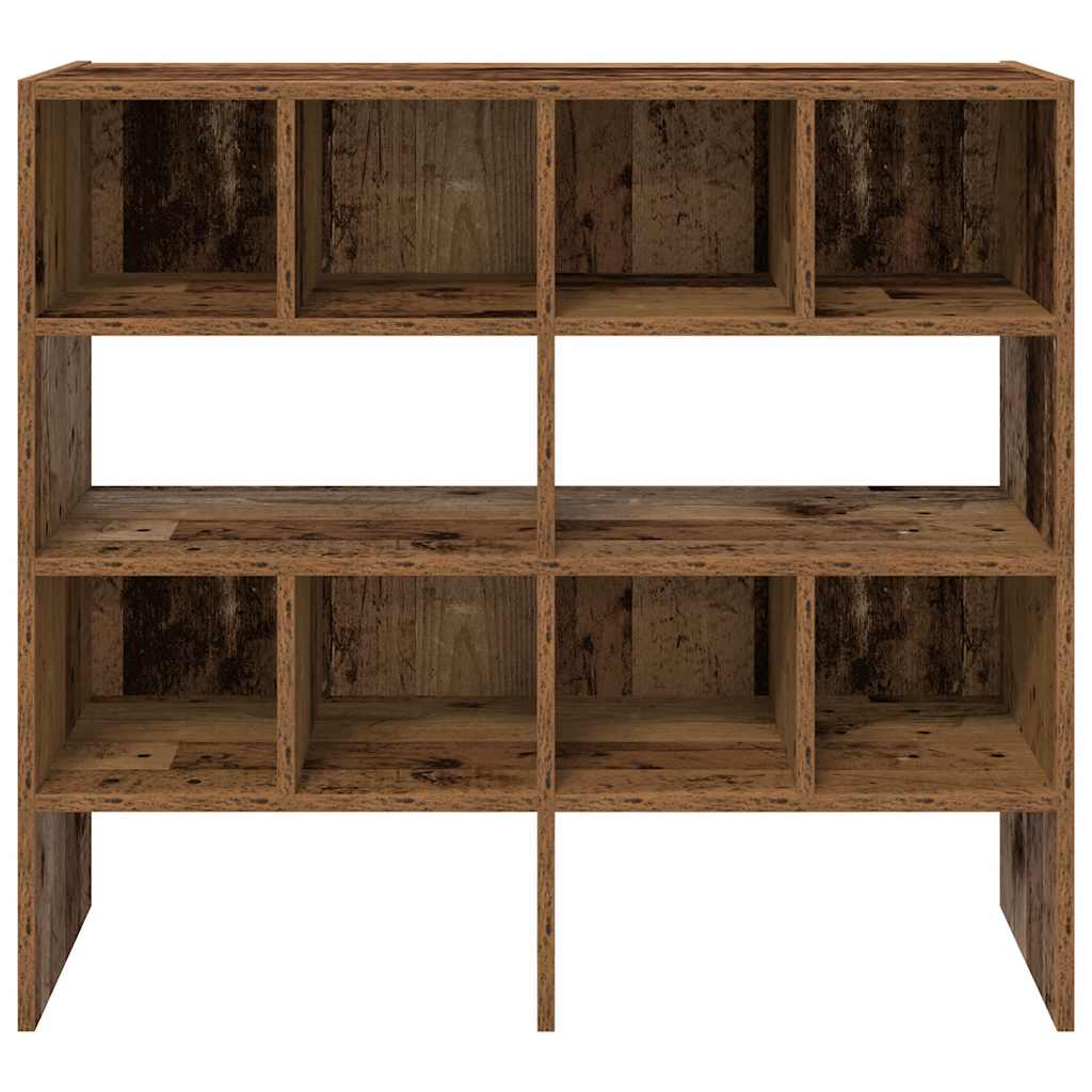 Sapateiras 2 pcs empilháveis 89,5x30x40 cm madeira velha