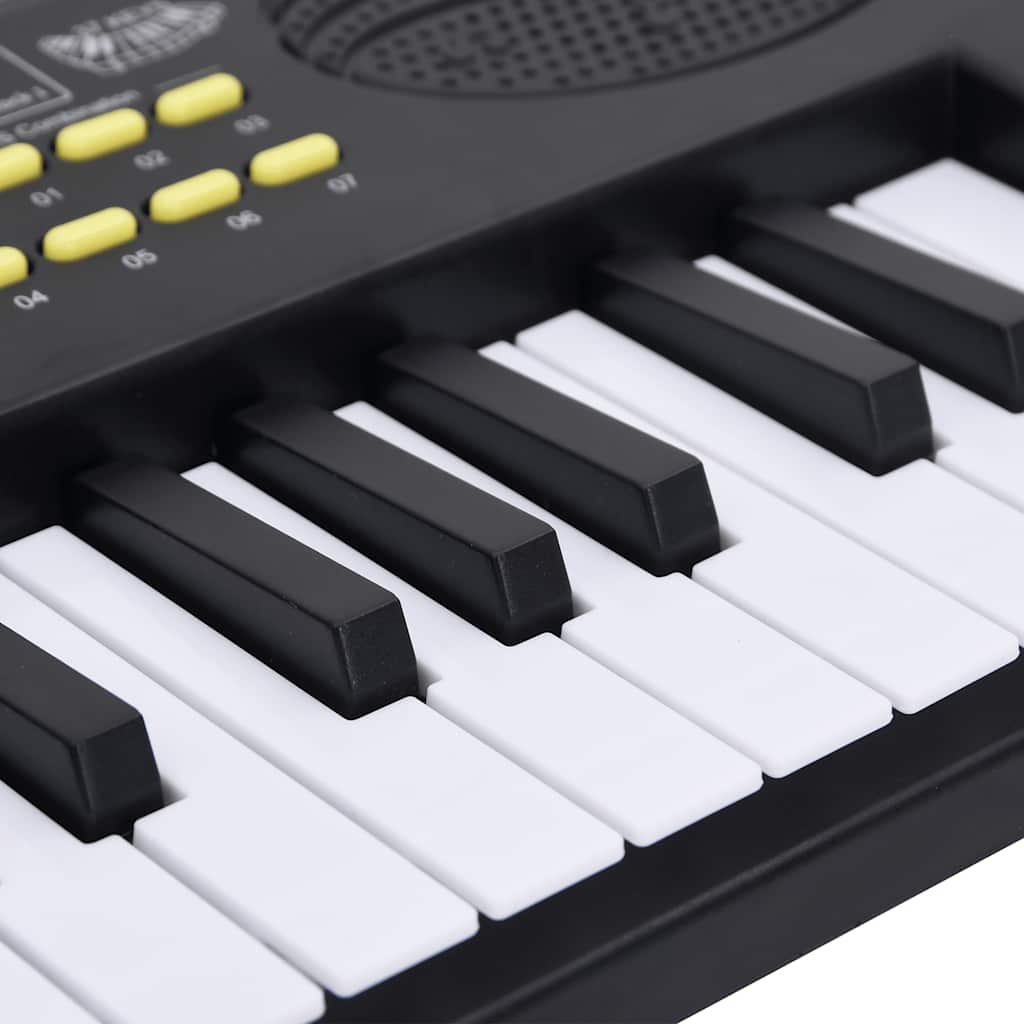 37 teclas piano teclado elétrico com microfone para crianças