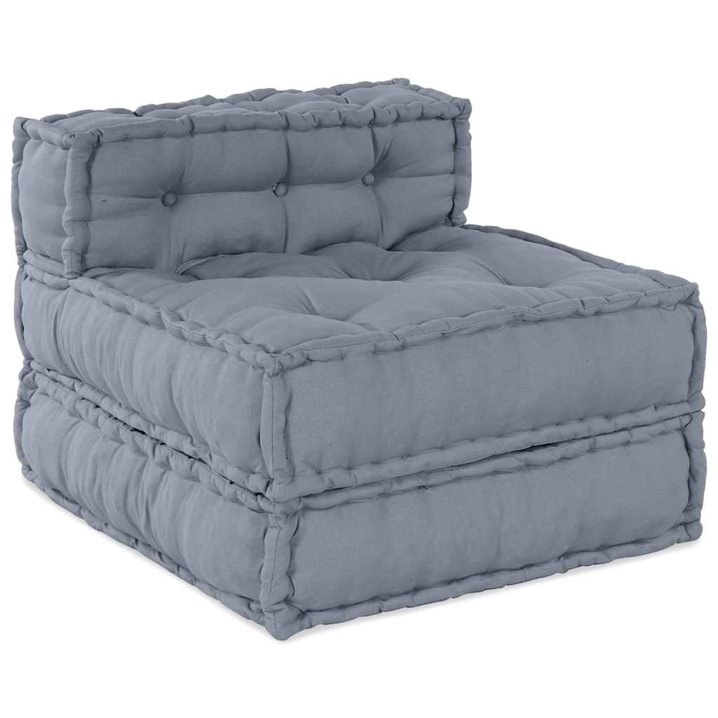 Sofá Modular Manual Cinzeto 70 x 70 x 54 cm tecido