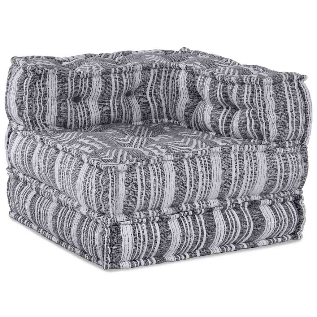 Sofá Modular Riscas Manual Cinzeto 70 x 70 x 54 cm tecido