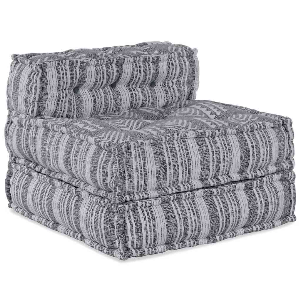 Sofá Modular Riscas Manual Cinzeto 70 x 70 x 54 cm tecido