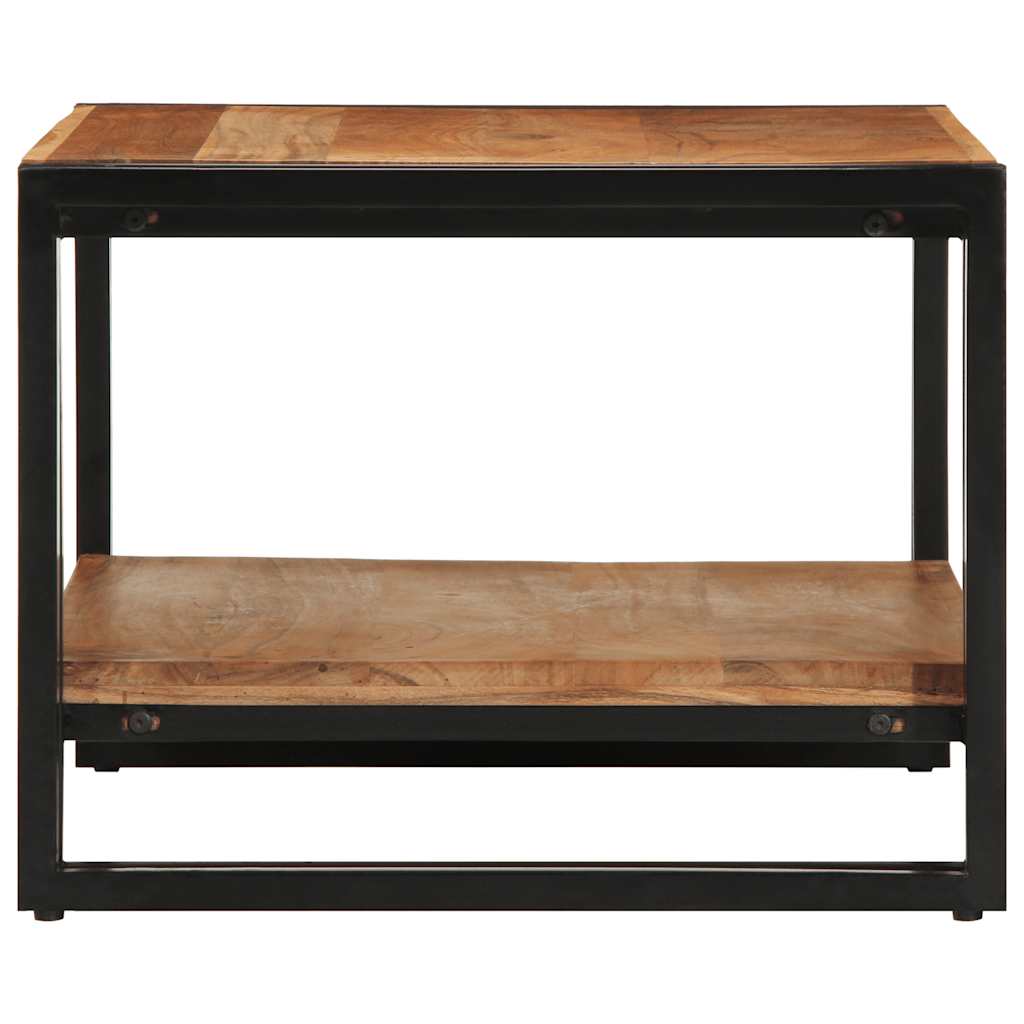Mesa de centro 70x50x38 cm madeira de acácia maciça