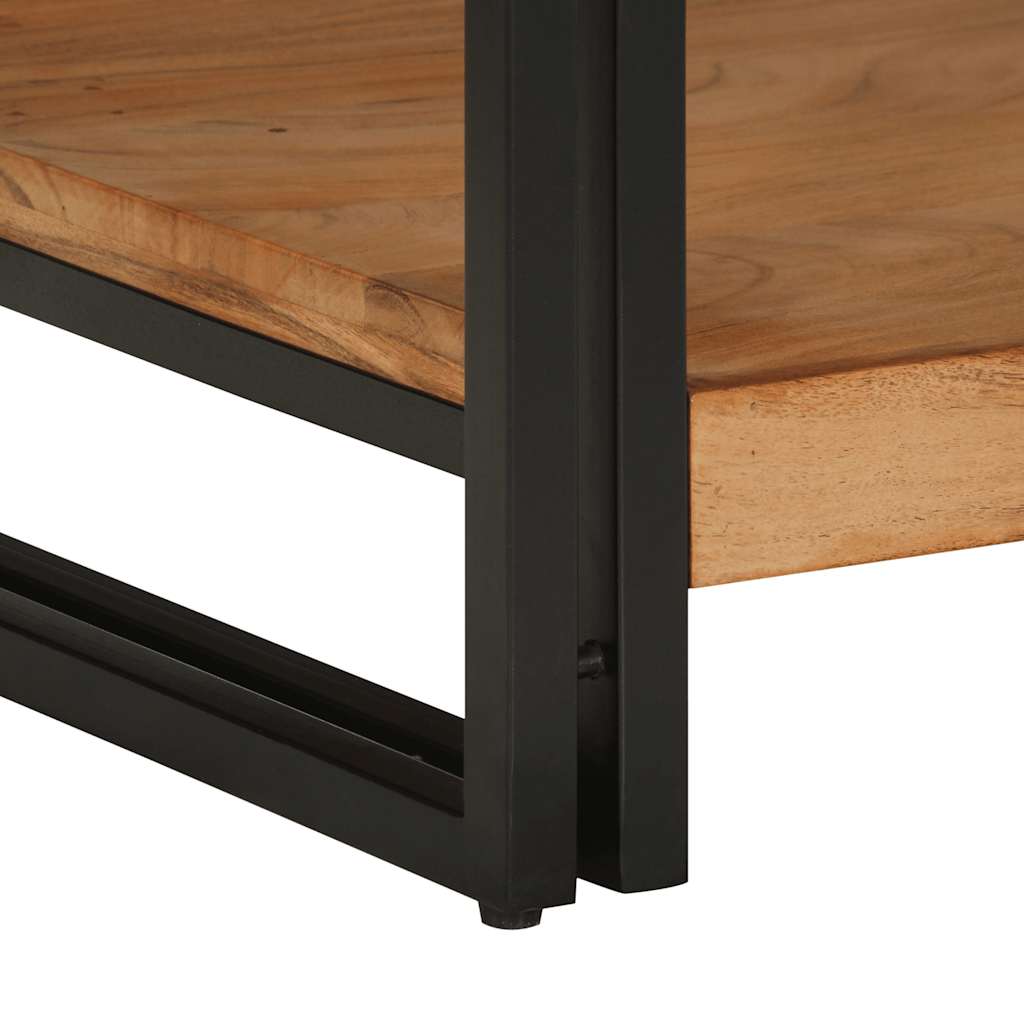 Mesa de centro 70x50x38 cm madeira de acácia maciça