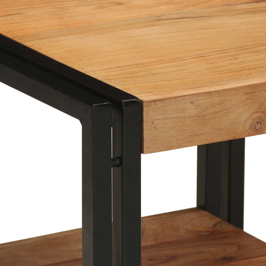 Mesa de centro 40 x 40 x 38 cm Madeira de acácia maciça