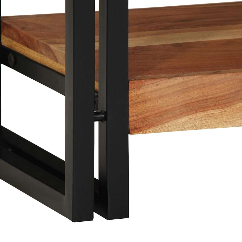 Aparador Castanho 90 x 33 x 75 cm Madeira de mangueira maciça