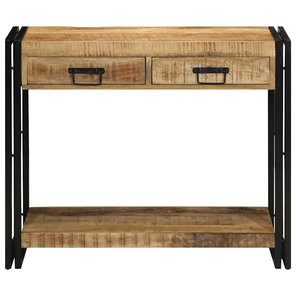 Aparador Castanho 90 x 33 x 75 cm Madeira de mangueira maciça