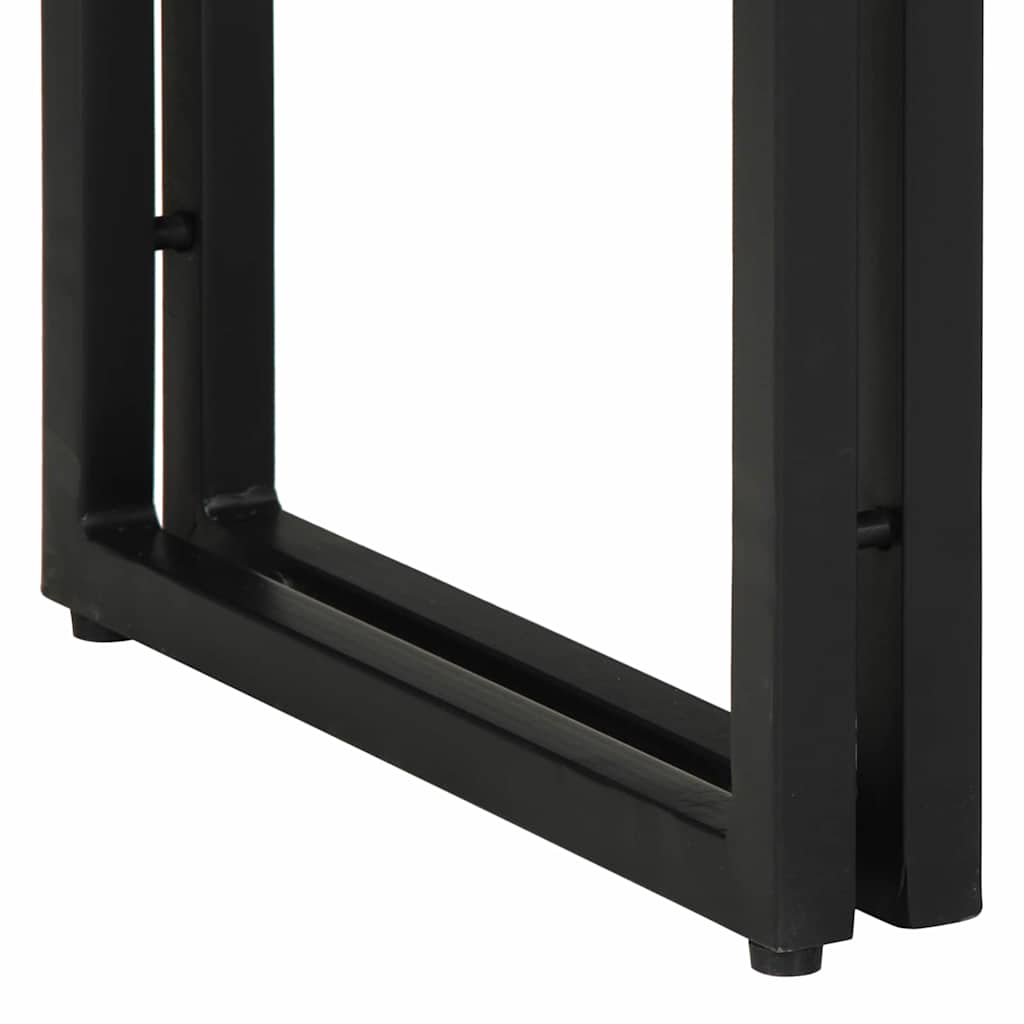 Aparador Multicolor 90 x 33 x 75 cm Madeira recuperada maciça