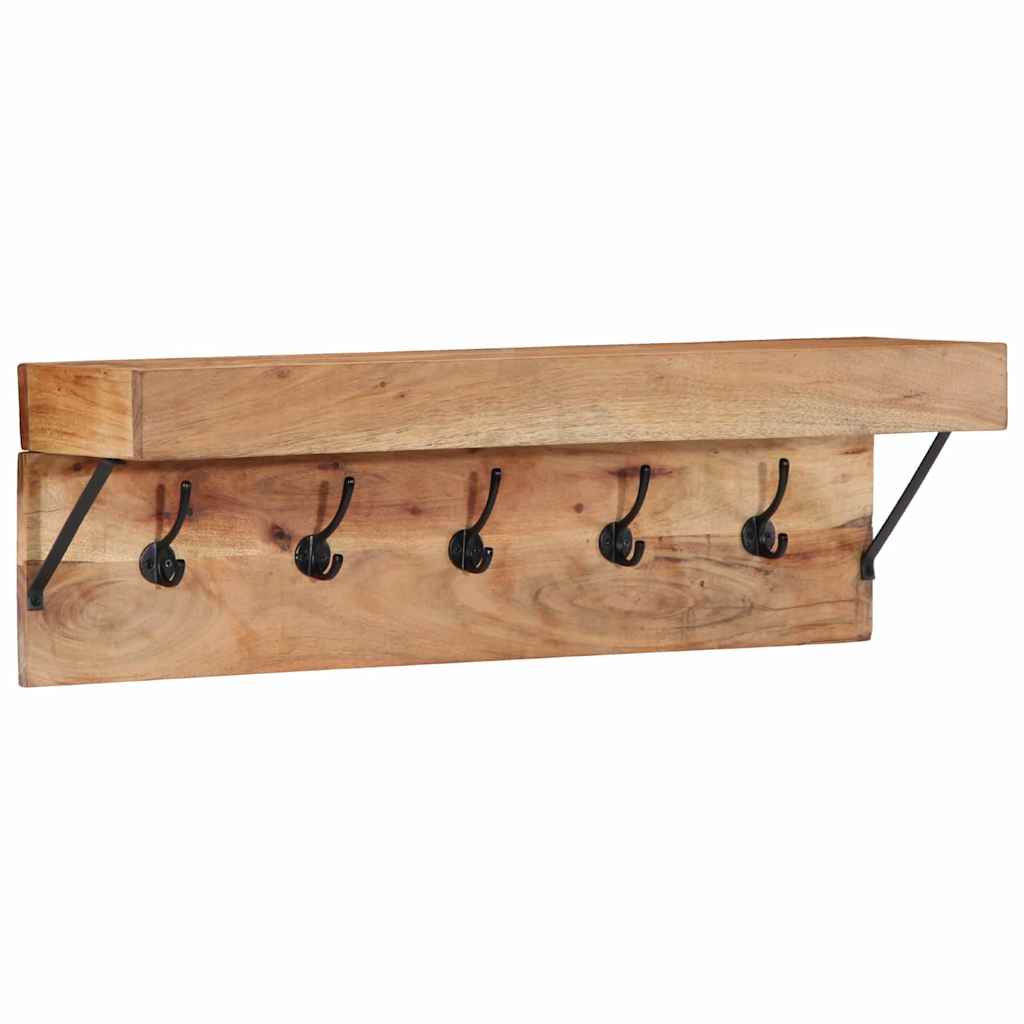 Cabideiro Castanho 73 x 19 x 23 cm Madeira de acácia maciça