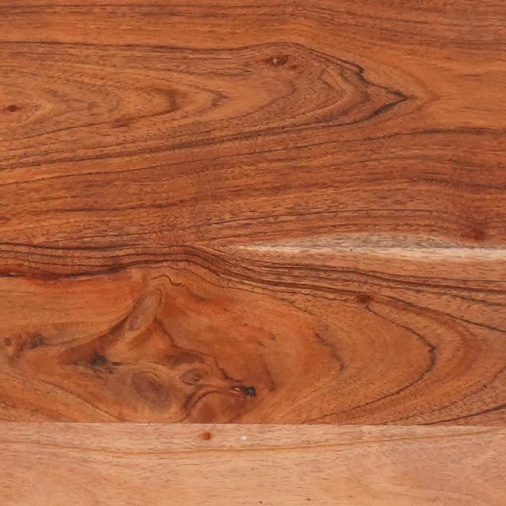 Buffet 3 pcs Castanho 55 x 30 x 75 cm Madeira de acácia maciça