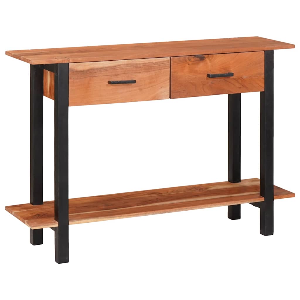 Aparador Castanho 110 x 30 x 75 cm Madeira de acácia maciça