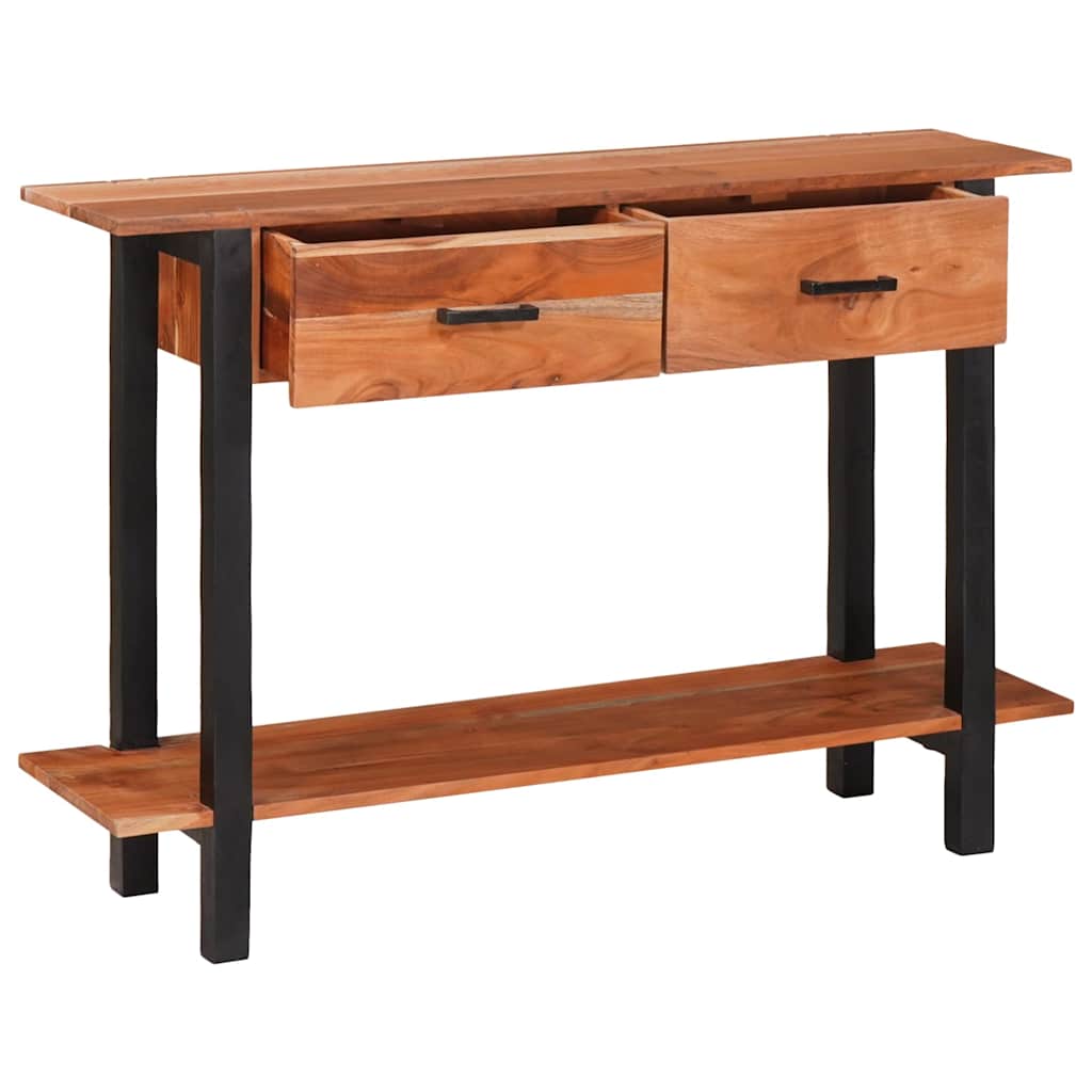 Aparador Castanho 110 x 30 x 75 cm Madeira de acácia maciça