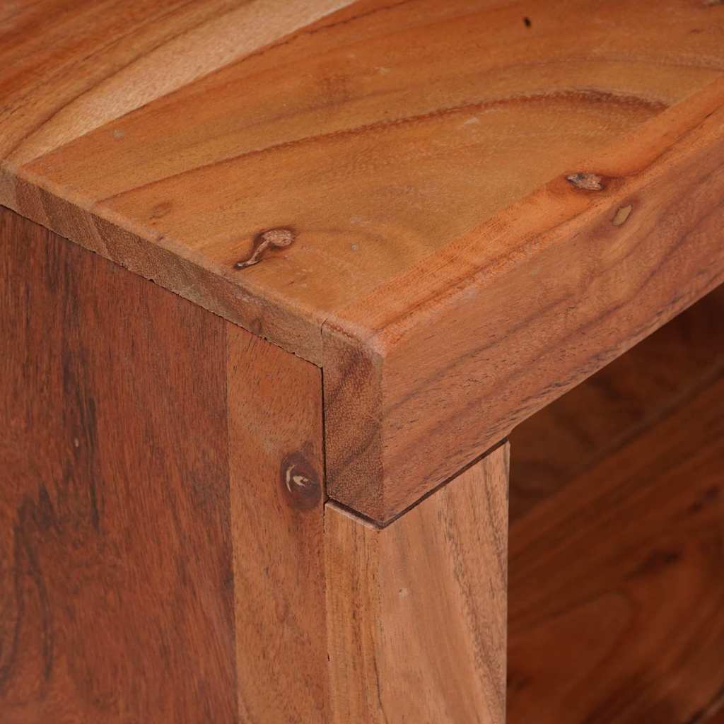 Estante Castanho 80 x 30 x 110 cm Madeira de acácia maciça