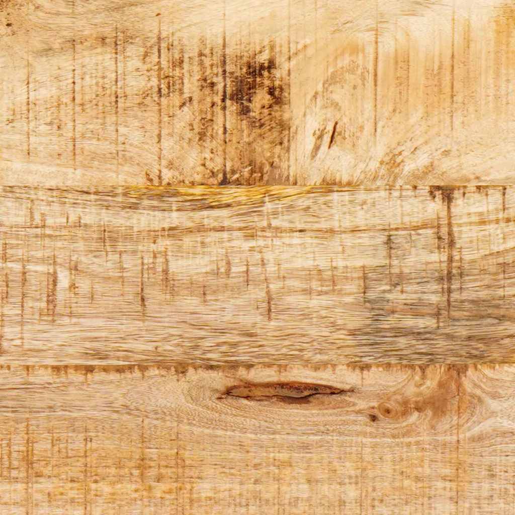 Aparador 2 pcs Castanho Madeira de mangueira áspera maciça