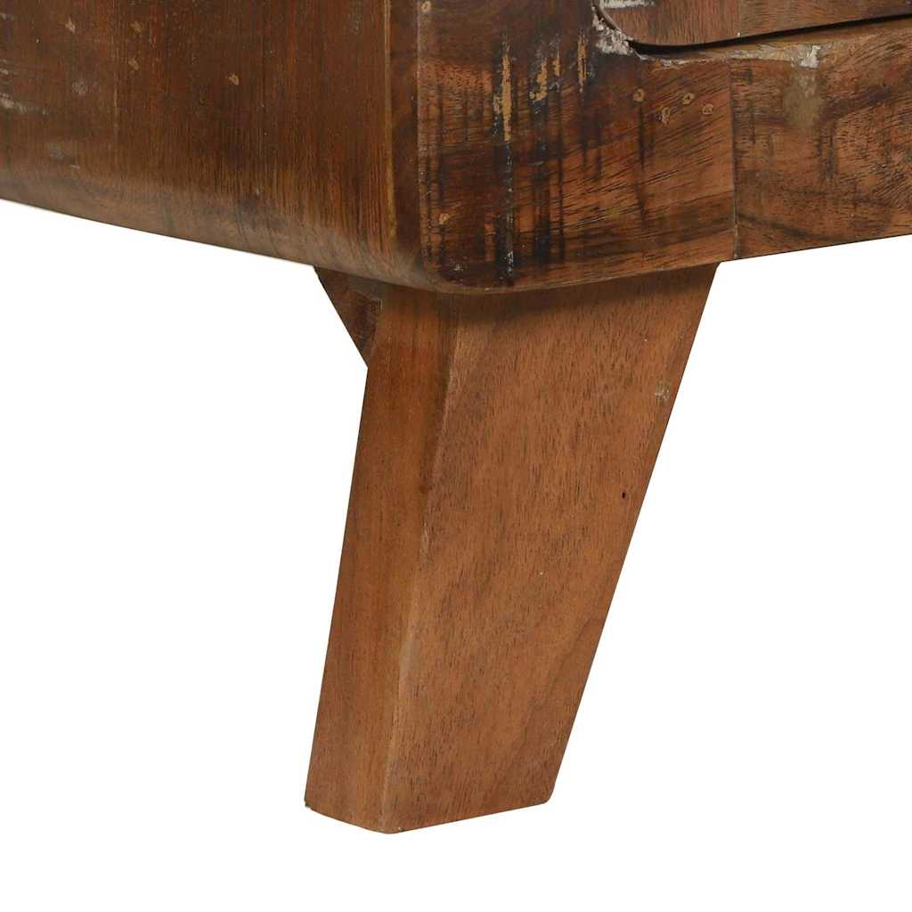 Mesa de centro Multicolor Madeira recuperada maciça