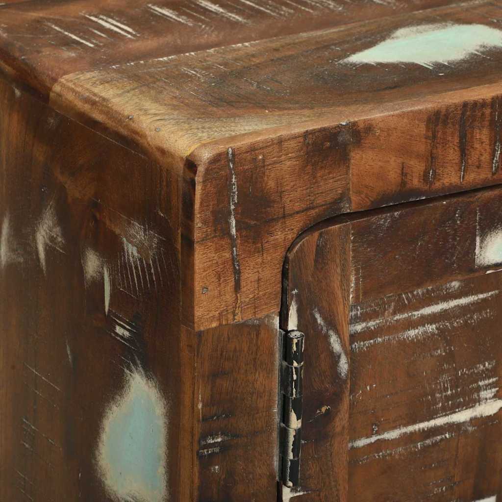 Mesa de centro Multicolor Madeira recuperada maciça