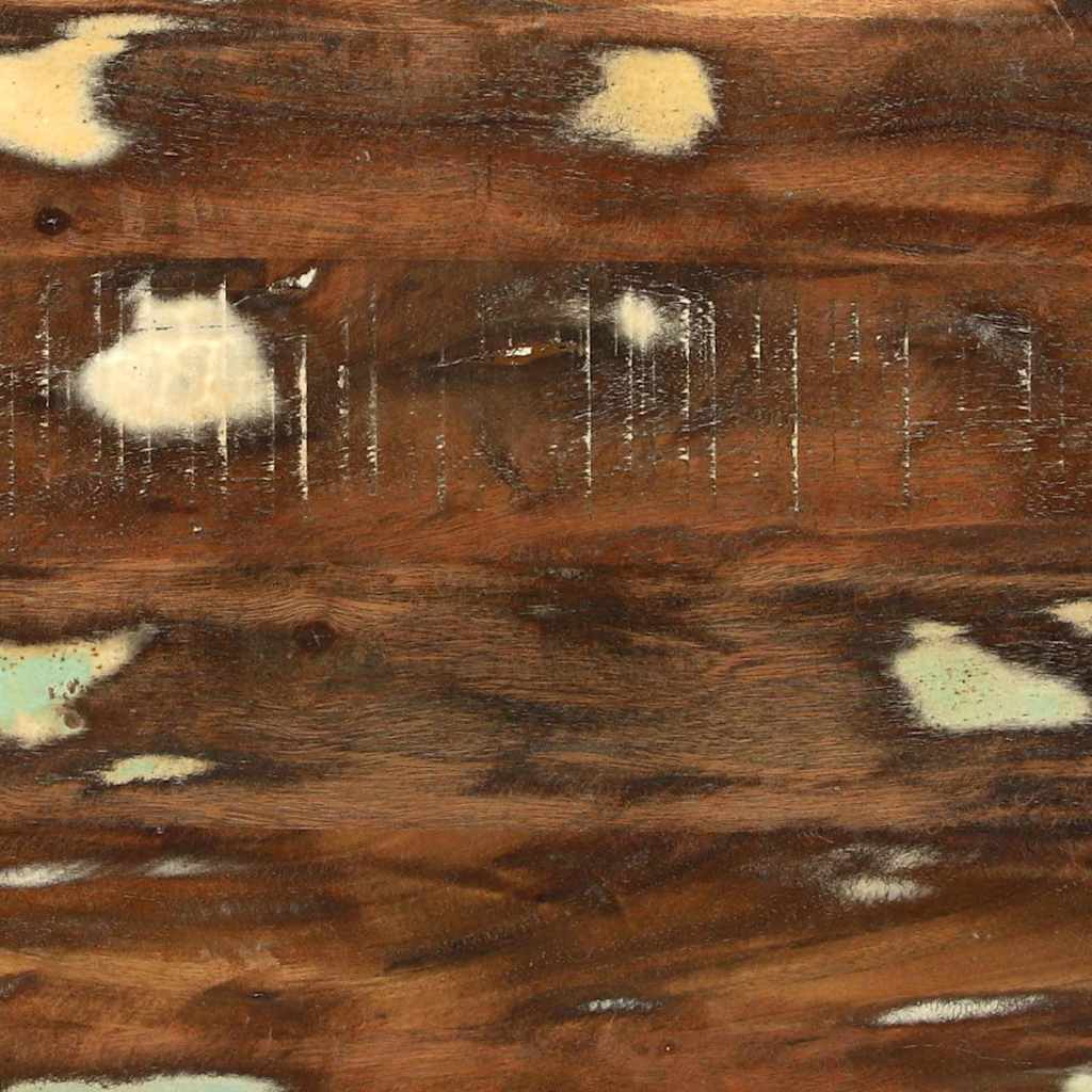 Mesa de centro Multicolor Madeira recuperada maciça