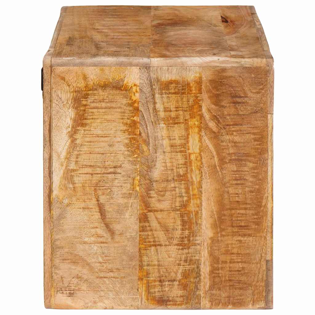 Escorredor de Vinho Castanho Madeira de mangueira maciça