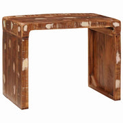Mesa de apoio 60 x 35 x 45 cm Madeira recuperada maciça