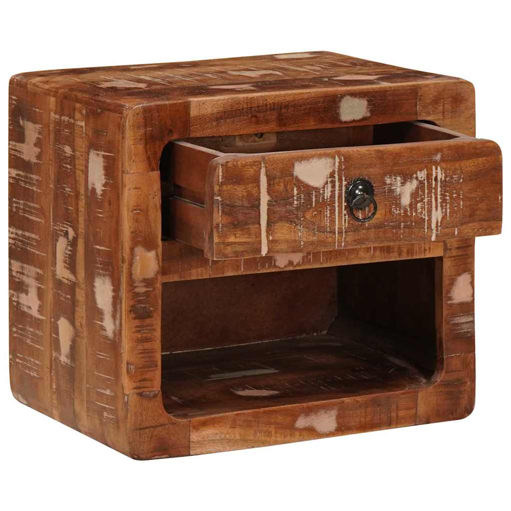 Armário de Cama Montado na Parede Multicolor 40 x 30 x 36 cm