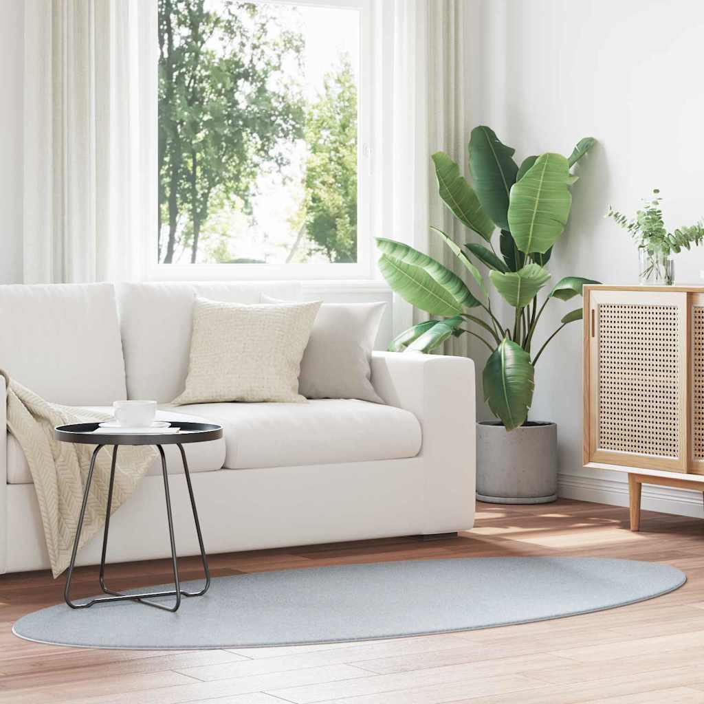 Tapete HUARTE Cinzeto 100 x 200 cm Poliéster